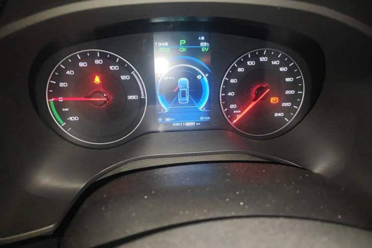 Used BYD Song New Energy 2019 Song DM 1.5TID Smart Connect Dynamic Model Odometer Close Up