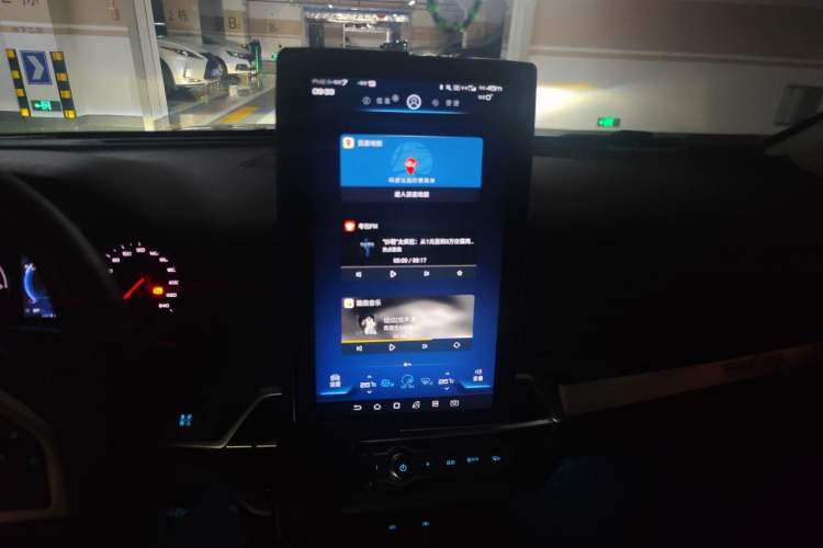 Used BYD Song New Energy 2019 Song DM 1.5TID Smart Connect Dynamic Model Audio And AC Panel