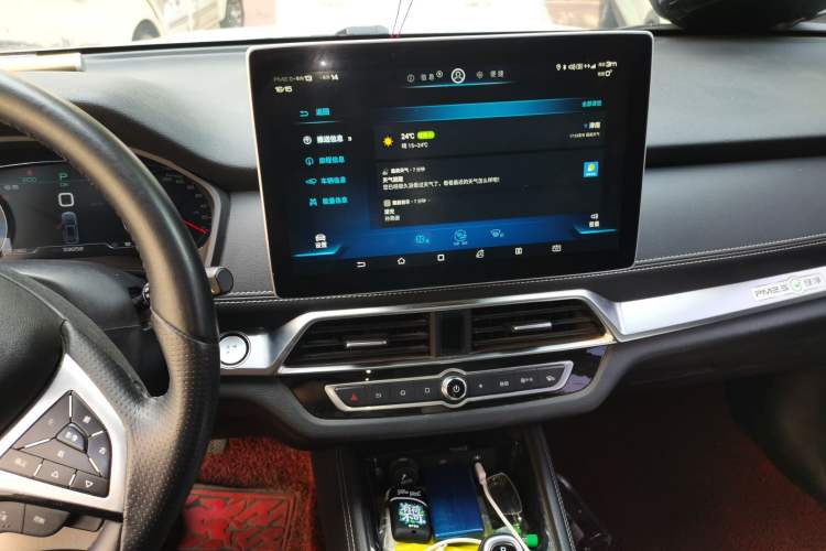 Used BYD Song New Energy 2019 Song DM 1.5TID Smart Connect Sharp Edition Audio And AC Panel
