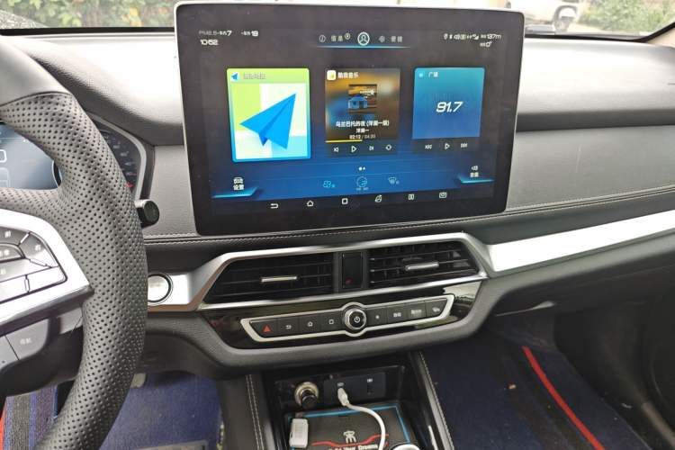 Used BYD Song New Energy 2019 Song DM 1.5TID Smart Connect Sharp Edition Audio And AC Panel
