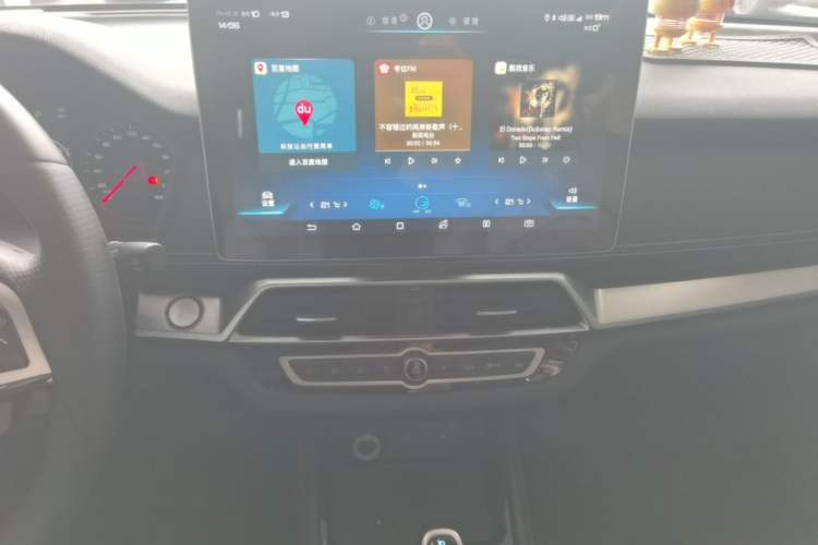 Used BYD Song New Energy 2019 Song DM 1.5TID Smart Connect Dynamic Model Audio And AC Panel