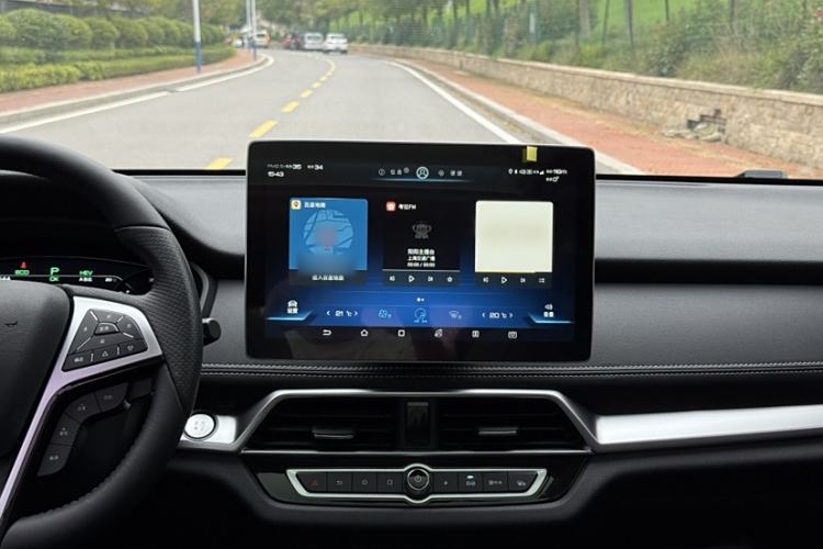 Used BYD Song New Energy 2019 Song DM 1.5TID Smart Connect Premium Model Audio And AC Panel