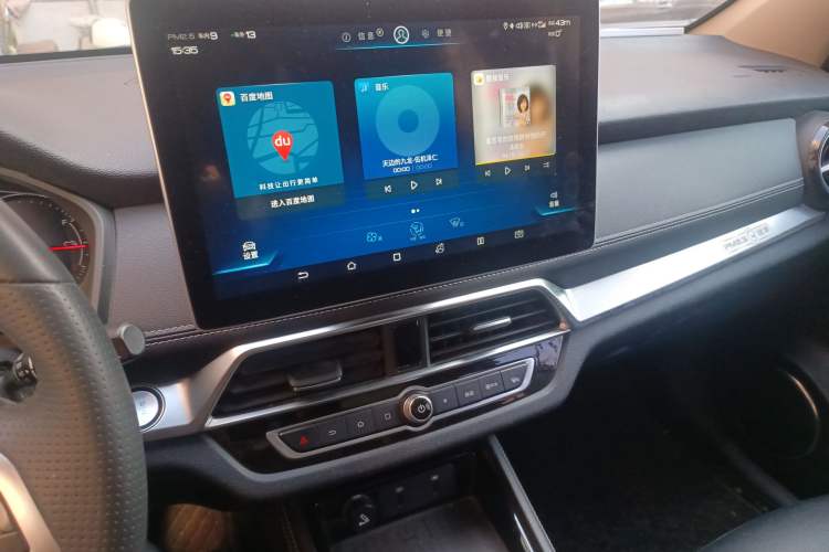 Used BYD Song New Energy 2019 Song EV500 Smart Connect Elite Model Audio And AC Panel