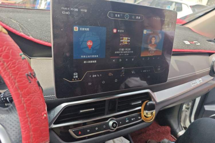Used BYD Song New Energy 2019 Song DM 1.5TID Smart Connect Premium Model Audio And AC Panel