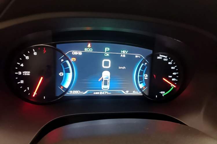 Used BYD Song New Energy 2019 Song DM 1.5TID Smart Connect Premium Model Instrument Cluster