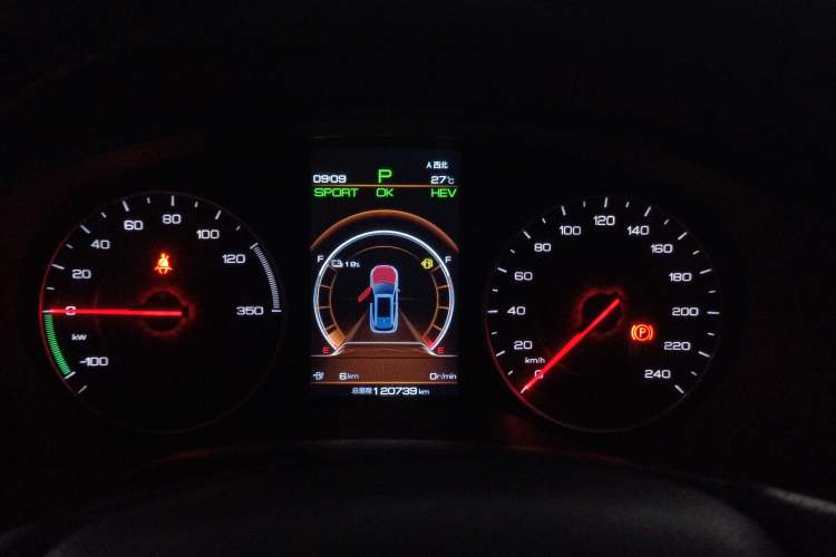 Used BYD Song New Energy 2019 Song DM 1.5TID Smart Connect Premium Model Instrument Cluster