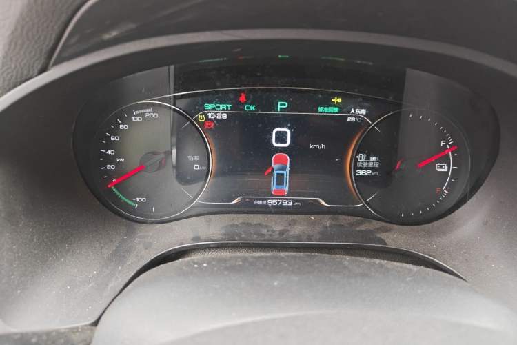Used BYD Song New Energy 2019 Song EV500 Smart Connect Elite Model Instrument Cluster