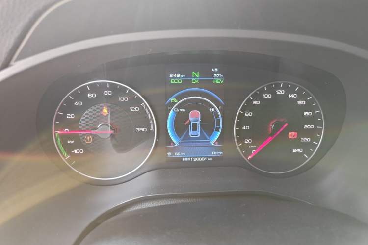 Used BYD Song New Energy 2019 Song DM 1.5TID Smart Connect Dynamic Model Instrument Cluster