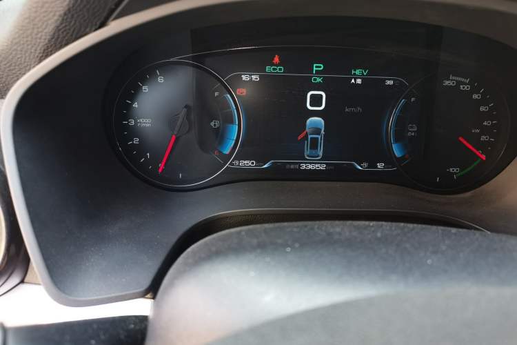 Used BYD Song New Energy 2019 Song DM 1.5TID Smart Connect Sharp Edition Odometer Close Up