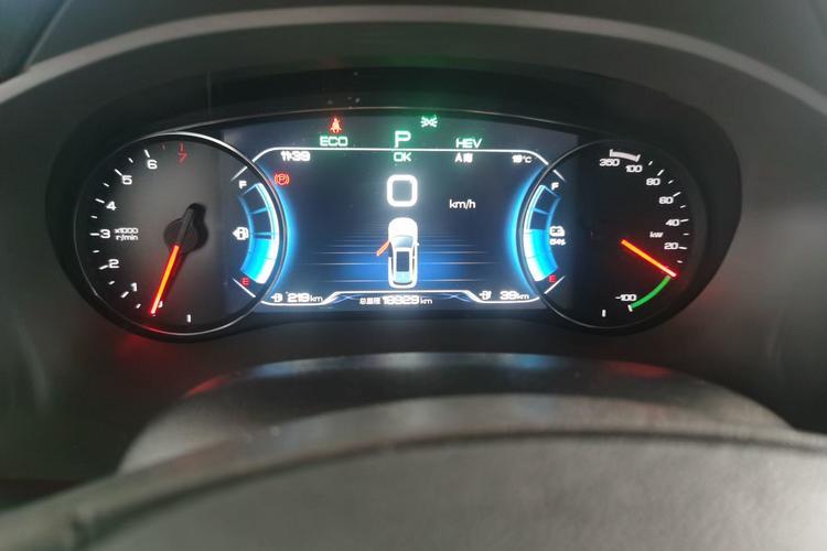 Used BYD Song New Energy 2019 Song DM 1.5TID Smart Connect Premium Model Odometer Close Up
