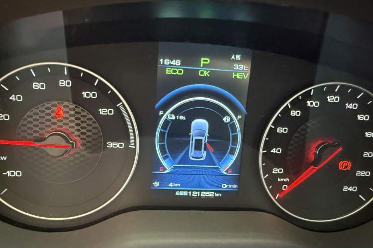 Used BYD Song New Energy 2019 Song DM 1.5TID Smart Connect Dynamic Model Odometer Close Up