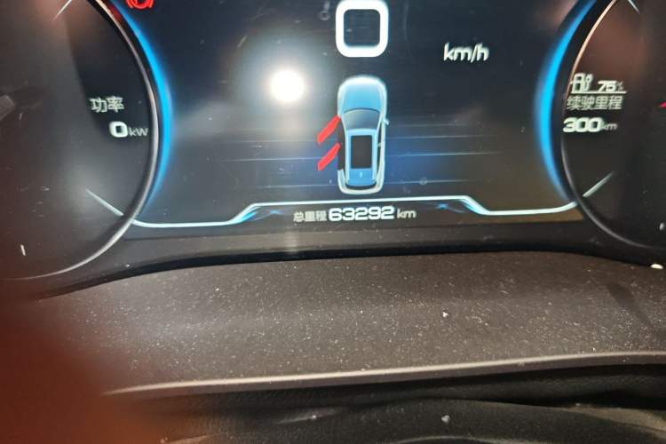 Used BYD Song New Energy 2019 Song EV500 Smart Connect Elite Model Odometer Close Up