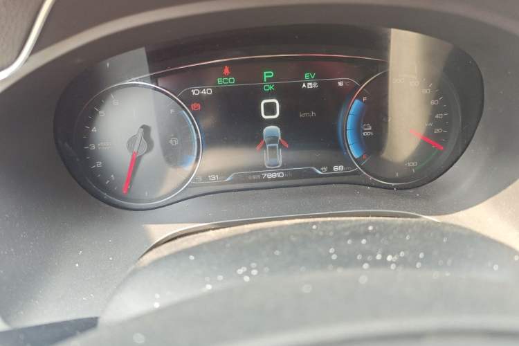 Used BYD Song New Energy 2019 Song DM 1.5TID Smart Connect Premium Model Odometer Close Up