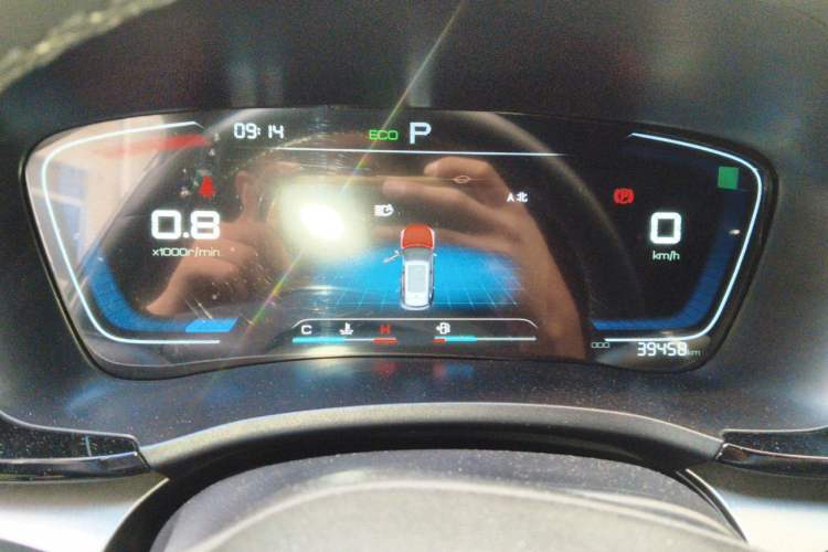 Used BYD Song PLUS 2020 1.5T Automatic Prestige Version Odometer Close Up