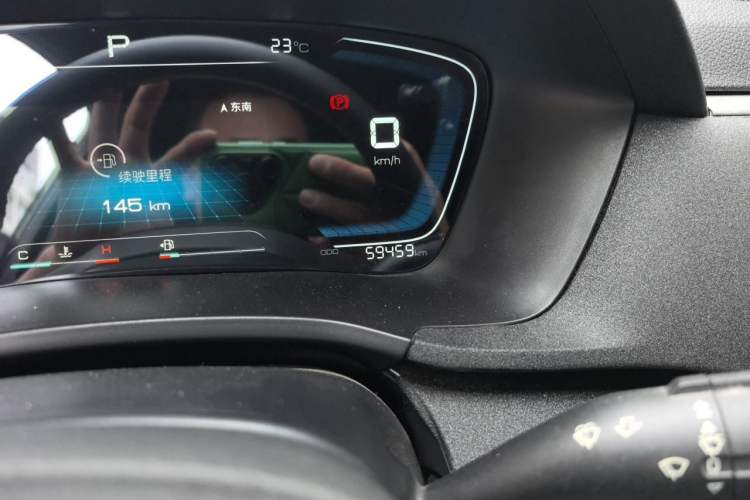 Used BYD Song PLUS 2020 1.5T Automatic Prestige Version Odometer Close Up