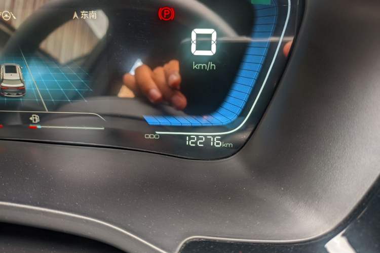 Used BYD Song PLUS 2020 1.5T Automatic Prestige Version Odometer Close Up