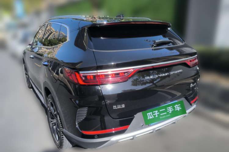 Used BYD Song PLUS 2020 1.5T Automatic Prestige Version Rear Left 45 Deg