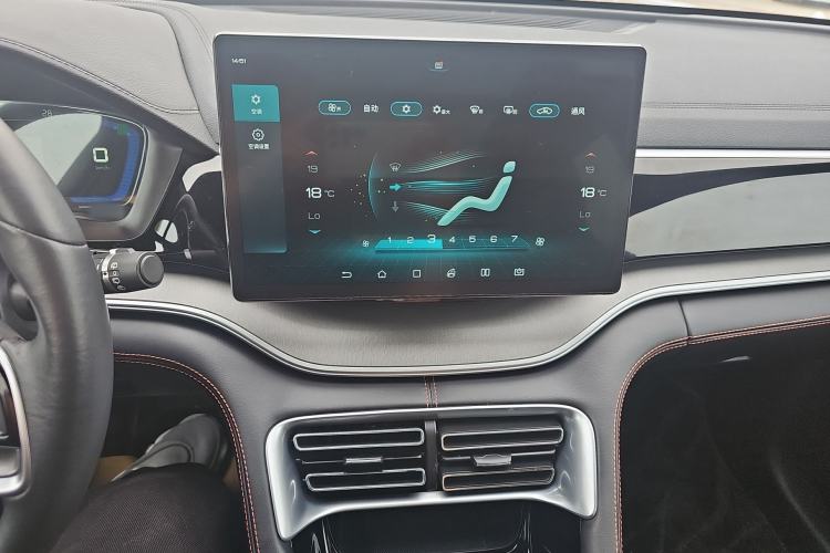 Used BYD Song PLUS 2020 1.5T Automatic Prestige Version Audio And AC Panel