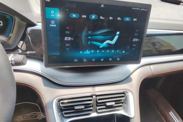 Used BYD Song PLUS 2020 1.5T Automatic Prestige Version Audio And AC Panel