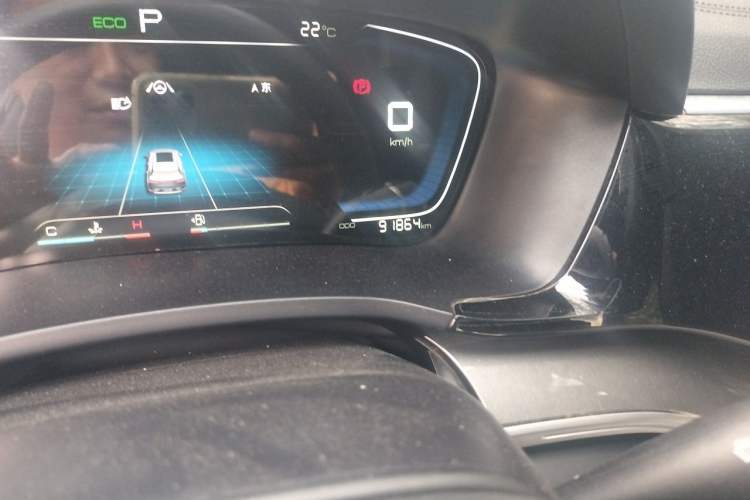 Used BYD Song PLUS 2020 1.5T Automatic Prestige Version Odometer Close Up