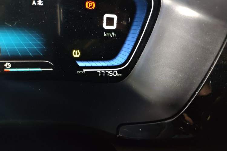 Used BYD Song PLUS 2020 1.5T Automatic Luxury Version Odometer Close Up
