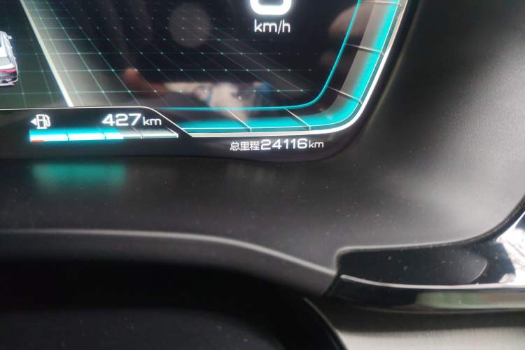 Used BYD Song PLUS 2020 1.5T Automatic Flagship PLUS Odometer Close Up