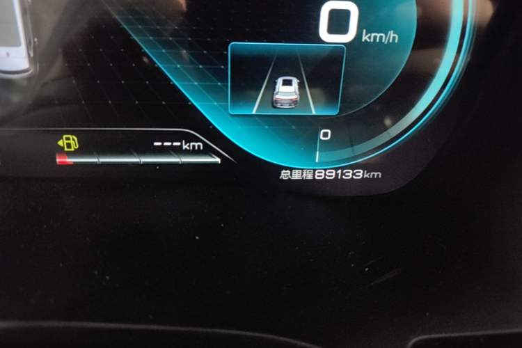 Used BYD Song PLUS 2020 1.5T Automatic Flagship Edition Odometer Close Up