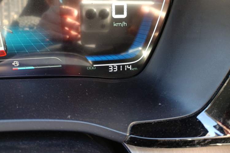 Used BYD Song PLUS 2020 1.5T Automatic Prestige Version Odometer Close Up