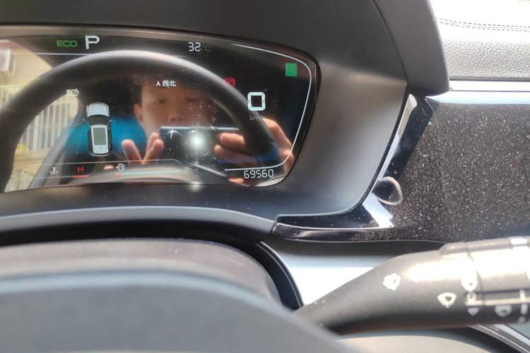 Used BYD Song PLUS 2020 1.5T Automatic Prestige Version Odometer Close Up