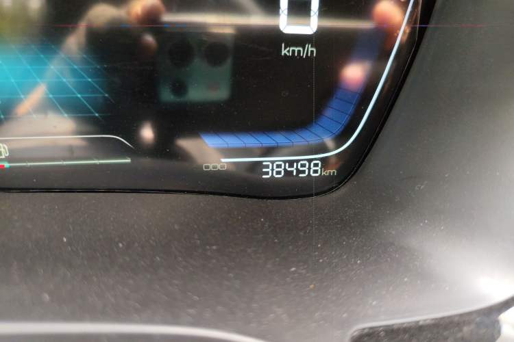 Used BYD Song PLUS 2020 1.5T Automatic Prestige Version Odometer Close Up