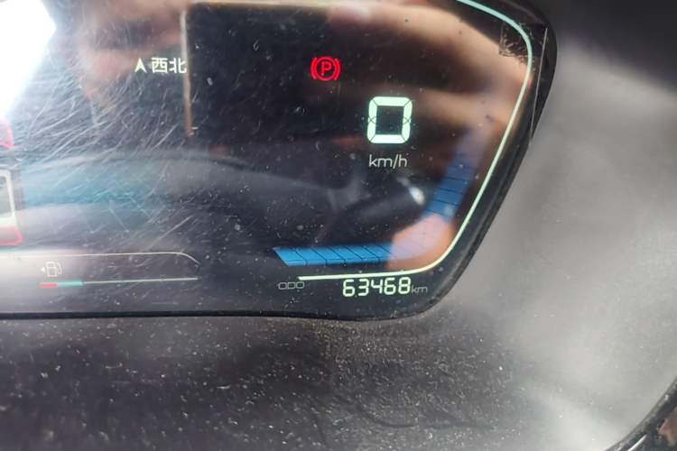 Used BYD Song PLUS 2020 1.5T Automatic Prestige Version Odometer Close Up