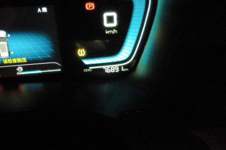 Used BYD Song PLUS 2020 1.5T Automatic Prestige Version Odometer Close Up