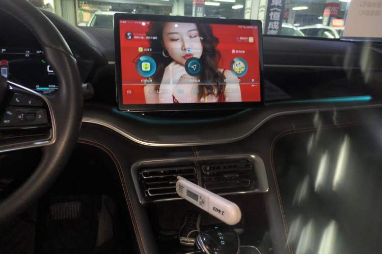 Used BYD Song PLUS 2020 1.5T Automatic Flagship Edition Audio And AC Panel
