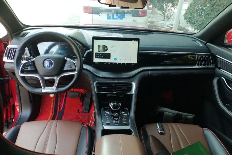 Used BYD Song PLUS 2020 1.5T Automatic Prestige Version Center Console