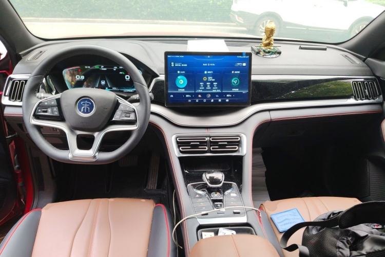 Used BYD Song PLUS 2020 1.5T Automatic Flagship Edition Center Console