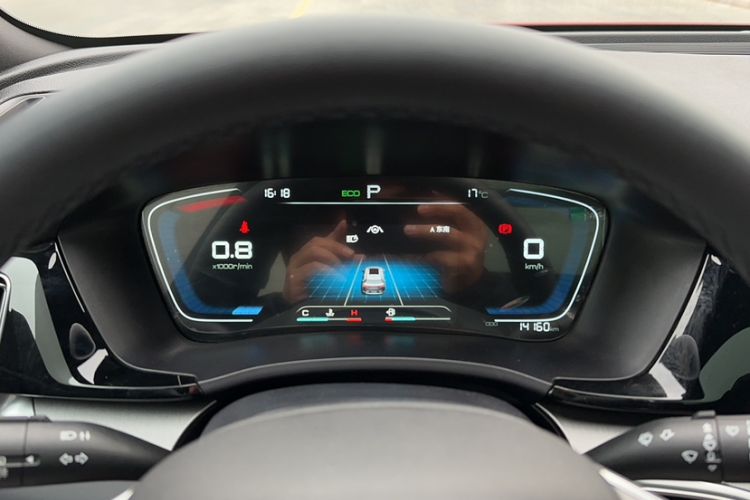 Used BYD Song PLUS 2020 1.5T Automatic Prestige Version Odometer Close Up