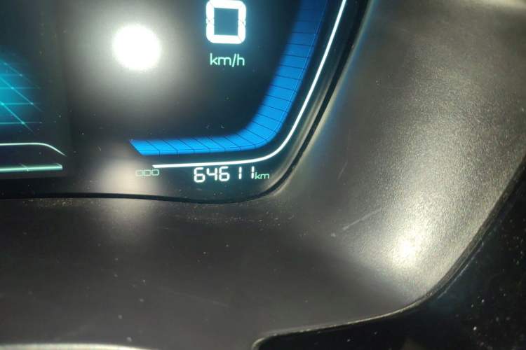 Used BYD Song PLUS 2020 1.5T Automatic Prestige Version Odometer Close Up