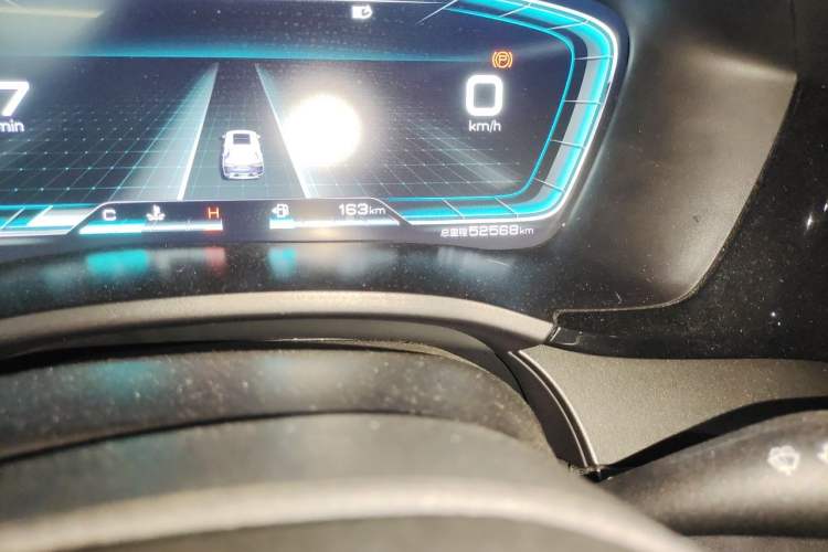 Used BYD Song PLUS 2020 1.5T Automatic Flagship PLUS Odometer Close Up