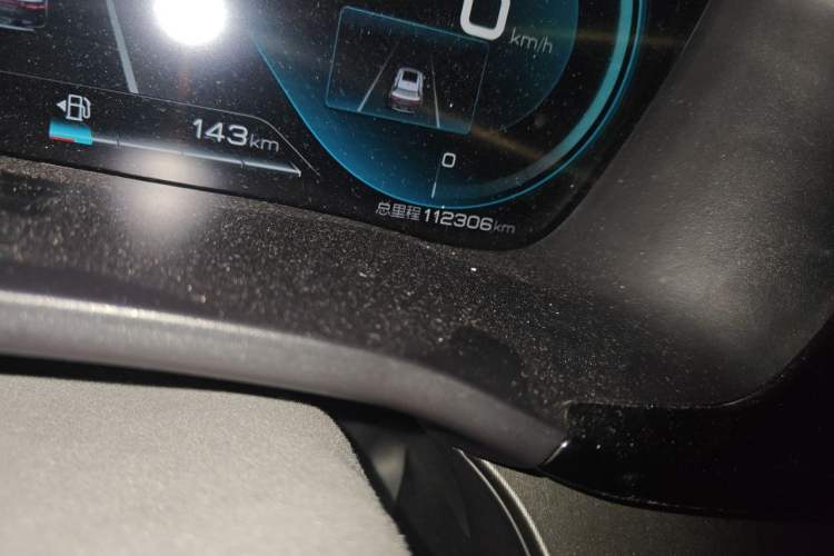 Used BYD Song PLUS 2020 1.5T Automatic Flagship Edition Odometer Close Up