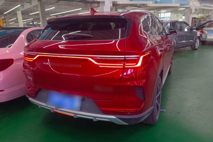 Used BYD Song PLUS 2020 1.5T Automatic Prestige Version Rear Right 45 Deg
