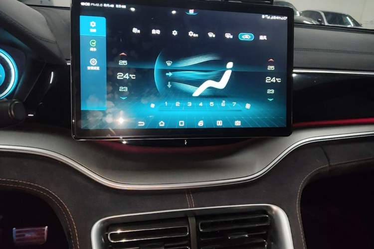 Used BYD Song PLUS 2020 1.5T Automatic Flagship PLUS Audio And AC Panel