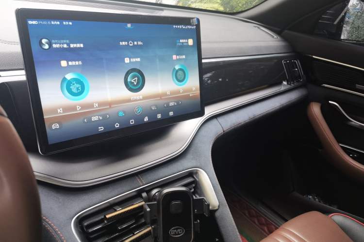 Used BYD Song PLUS 2020 1.5T Automatic Flagship PLUS Audio And AC Panel