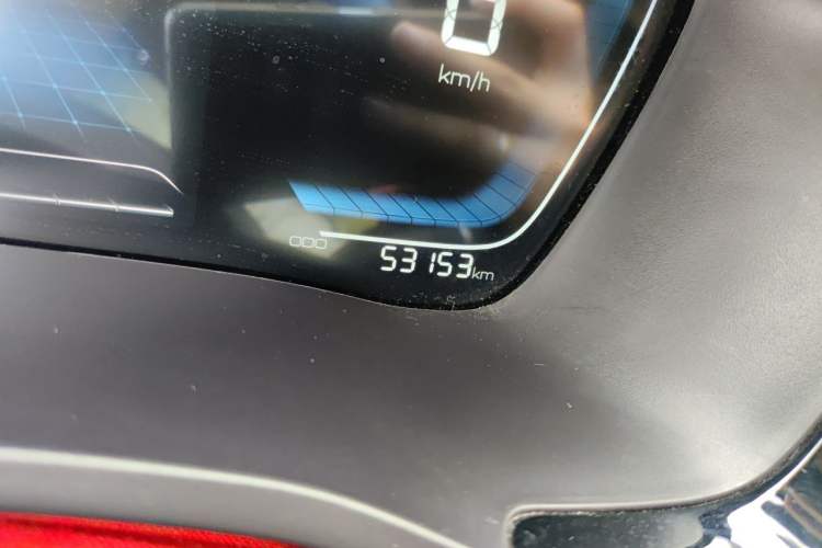 Used BYD Song PLUS 2020 1.5T Automatic Prestige Version Odometer Close Up