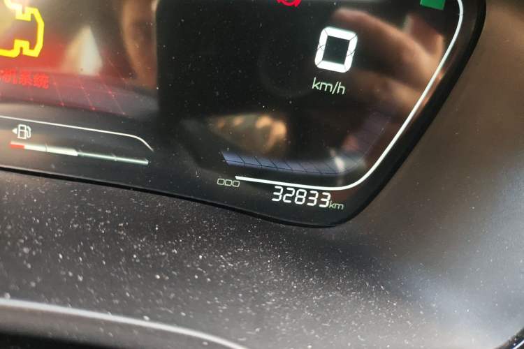 Used BYD Song PLUS 2020 1.5T Automatic Prestige Version Odometer Close Up