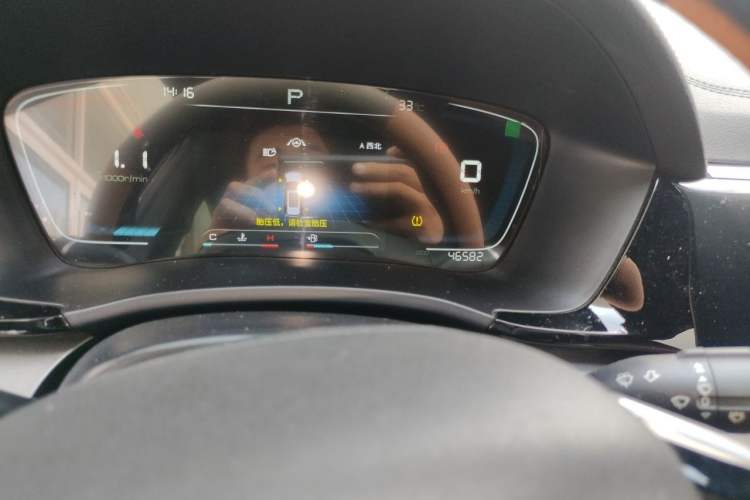 Used BYD Song PLUS 2020 1.5T Automatic Prestige Version Odometer Close Up