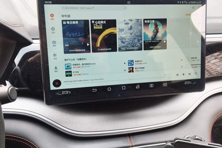 Used BYD Song PLUS 2020 1.5T Automatic Prestige Version Audio And AC Panel