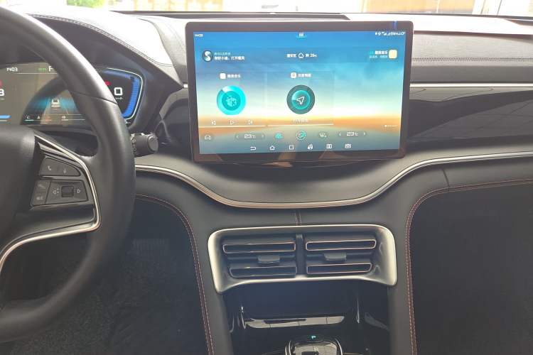 Used BYD Song PLUS 2020 1.5T Automatic Prestige Version Audio And AC Panel