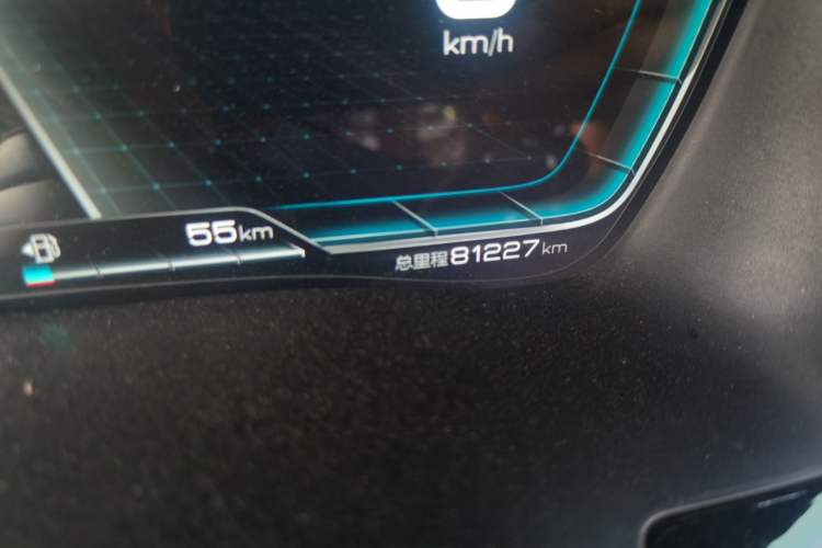 Used BYD Song PLUS 2020 1.5T Automatic Flagship PLUS Odometer Close Up