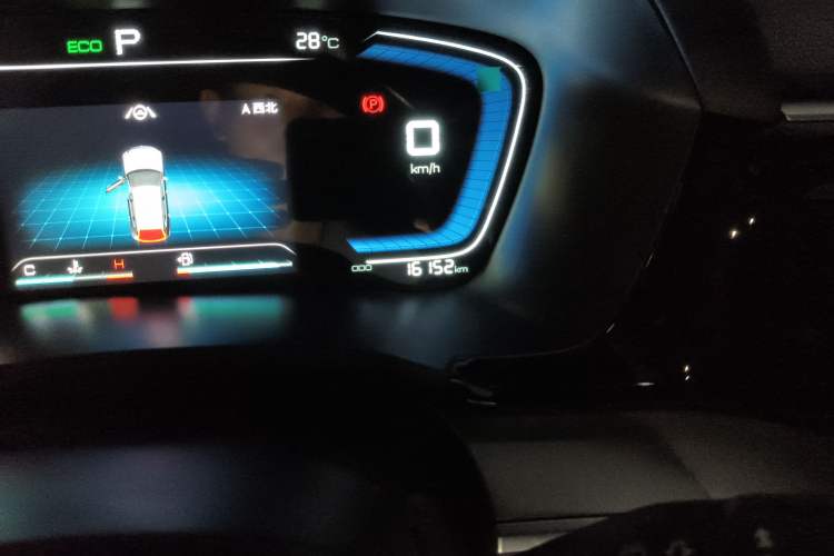 Used BYD Song PLUS 2020 1.5T Automatic Prestige Version Odometer Close Up