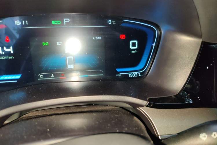 Used BYD Song PLUS 2020 1.5T Automatic Prestige Version Odometer Close Up
